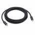 Apple Cable Thunderbolt 4 Pro USB-C 3.1 Macho - USB-C 3.1 Macho, 3 Metros, Negro, para Mac  1