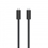 Apple Cable Thunderbolt 3 USB-C Macho - USB-C Macho, 2 Metros, Negro, para MacBook Pro  2