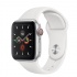 Apple Watch Series 5 GPS + Cellular, 40mm, Plata/Blanco  2