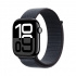 Apple Watch Series 10 GPS, Caja de 46 mm Aluminio Color Negro, Correa Loop Deportiva Color Negro  3