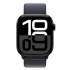 Apple Watch Series 10 GPS, Caja de 46 mm Aluminio Color Negro, Correa Loop Deportiva Color Negro  2