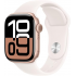 Apple Watch Series 10 GPS, Caja de 42 mm Aluminio Color Oro Rosa, Correa Deportiva S/M Color Rosa Rubor  1