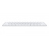Apple Magic Keyboard MXCK3LE/A, USB/Bluetooth, Plata/Blanco, Español - Imagen adicional 1