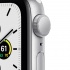 Apple Watch SE GPS, Caja de Aluminio Color Plata de 40mm, Correa Deportiva Blanca  2