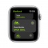 Apple Watch SE GPS, Caja de Aluminio Color Plata de 44mm, Correa Deportiva Blanca  3