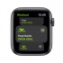 Apple Watch SE GPS, Caja de Aluminio Color Gris Espacial de 44mm, Correa Deportiva Negro  3