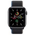 Apple Watch SE GPS + Cellular, Caja de Aluminio Color Gris Espacial de 44mm, Correa Deportiva Carbón  2