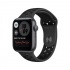 Apple Watch SE Nike GPS, Caja de Aluminio Color Gris Espacial de 44mm, Correa Deportiva Negra