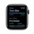 Apple Watch SE Nike GPS, Caja de Aluminio Color Gris Espacial de 44mm, Correa Deportiva Negra  5