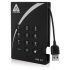 Disco Duro Externo Apricorn Aegis Padlock 2.5", 1TB, USB 3.2, Negro  1