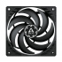 Ventilador Arctic Cooling P12 Slim PWM PST, 3x 120mm, 2100RPM, Negro  3