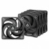 Ventilador Arctic Cooling P12 MAX, 120mm, 3300RPM, Negro  1