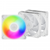 Ventilador Arctic Cooling P14 PRO A-RGB, 3x 140mm, 2500RPM, ARGB, Blanco