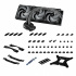 Arctic Cooling Freezer II 420 A-RGB Enfriamiento Líquido para CPU, 3x 140mm, hasta 1800RPM, Negro   4