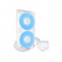 Arctic Cooling Freezer III 280 A-RGB Enfriamiento Líquido para CPU, 2x 140mm, hasta 1900RPM, Blanco   7