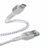Argomtech Cable USB-A Macho - Micro-USB Macho, 1.8 Metros, Blanco  1