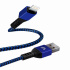 Argomtech Cable USB-A Macho - Lightning Macho, 1.8 Metros, Azul  1