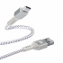 Argomtech Cable USB-C Macho - USB-A Macho, 1.8 Metros, Blanco  1