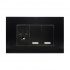 Argos Tomacorriente 8843945, 1 Enchufe + 2 Apagadores, 127 - 250V, 15A, Negro  1