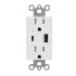 Argos Tomacorriente 8844960, 2 Enchufes, 125V, 15A, Blanco