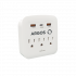 Argos Multicontacto 9700100, 3 Salidas, 12V, 15A
