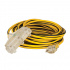 Argos Extensión de Uso Rudo 9770063, 3 Salidas AC, 127V, 15A, 5 Metros, Negro/Amarillo  1
