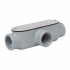 Argos Caja Condulet 9840730, 3 Puertos, 2 1/2", Aluminio