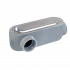 Argos Caja Condulet 9840780, 2 Puertos, 3", Aluminio