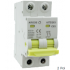 Argos Interruptor Termomagnético 2 Polos AITD250, 240V, 50A, Entrada 400V