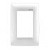 Arrow Hart Placa para Pared 100-6204NW, 1 Puerto, 3 Piezas, Blanco
