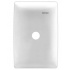 Arrow Hart Placa para Pared 100-6207W, 1 Puerto, 1 Pieza, Blanco