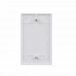 Arrow Hart Placa Ciega para Pared 2129W-BOX, 1 Pieza, Blanco - Imagen adicional 2