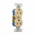 Arrow Hart Tomacorriente 270V, 2 Enchufes, 125V, 15A, Blanco - Imagen adicional 1