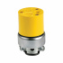 Arrow Hart Conector de Vinilo 2887-BOX, 15A, 125V, NEMA 5-15R, Amarillo  1