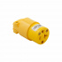 Arrow Hart Conector de Vinyl 4228-BOX, 20A, 125V, Amarillo  2