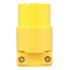Arrow Hart Conector de Vinilo 4887-BOX, 15A, 125V, Amarillo  2