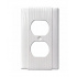 Arrow Hart Placa para Pared 92101B, 2 Puertos, 1 Pieza, Blanco