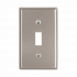Arrow Hart Placa de Pared 93071-BOX1, 1 Puerto, Plata  1
