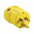 Arrow Hart Clavija Recta, 15A, 125V, NEMA 5-15R, Amarillo  4