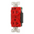 Arrow Hart Tomacorriente AH8300RD, 2 Enchufes, 125V, 20A, Rojo  3