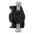 Arrow Hart Tomacorriente AHCL1120R, 1 Enchufes, 250V, 20A, Negro - Imagen adicional 2