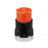 Arrow Hart Conector de Media Vuelta AHCL1430C, 30A, 125 - 250V, Negro/Naranja  1