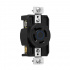 Arrow Hart Tomacorriente AHCL1820R, 1 Enchufes, 120 - 208V, 20A, Negro - Imagen adicional 2