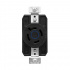 Arrow Hart Tomacorriente AHCL1820R, 1 Enchufes, 120 - 208V, 20A, Negro