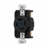 Arrow Hart Tomacorriente AHCL1820R, 1 Enchufes, 120 - 208V, 20A, Negro - Imagen adicional 1