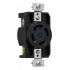 Arrow Hart Tomacorriente AHCL1830R, 1 Enchufes, 120 - 208V, 30A, Negro - Imagen adicional 2