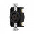 Arrow Hart Tomacorriente AHCL2230R, 1 Enchufes, 277V, 30A, Negro - Imagen adicional 1