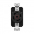 Arrow Hart Tomacorriente AHCL2230R, 1 Enchufes, 277V, 30A, Negro
