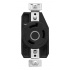 Arrow Hart Tomacorriente AHCL730R, 1 Enchufes, 277V, 30A, Negro