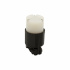 Arrow Hart Conector de de Nylon CWL615C, 15A, 250V, NEMA L6-15, Negro/Blanco  1